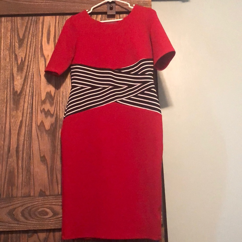 Slimming Red Dress